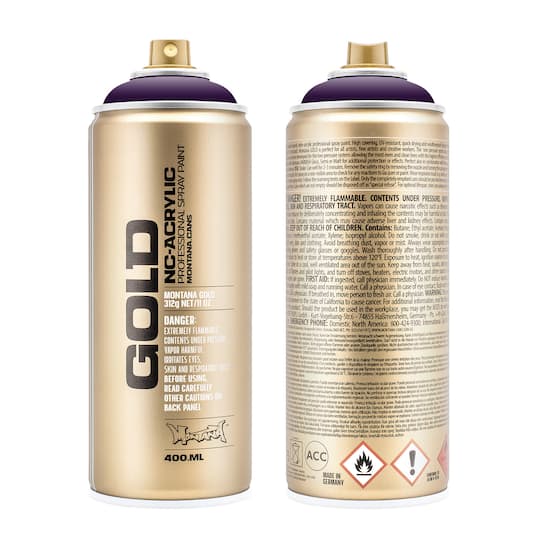 Montana&#x2122; Gold Acrylic Professional Spray Paint